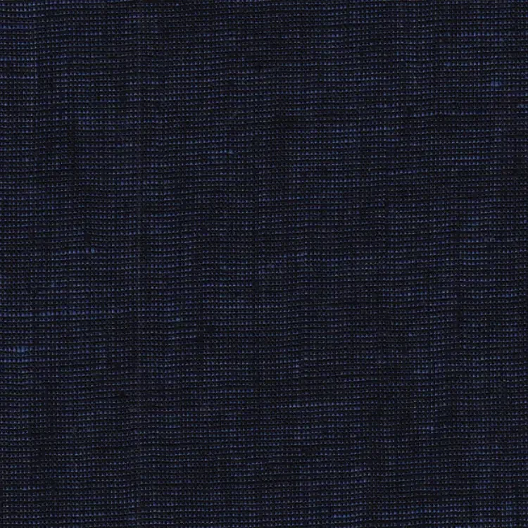 Navy Nailhead Linen
