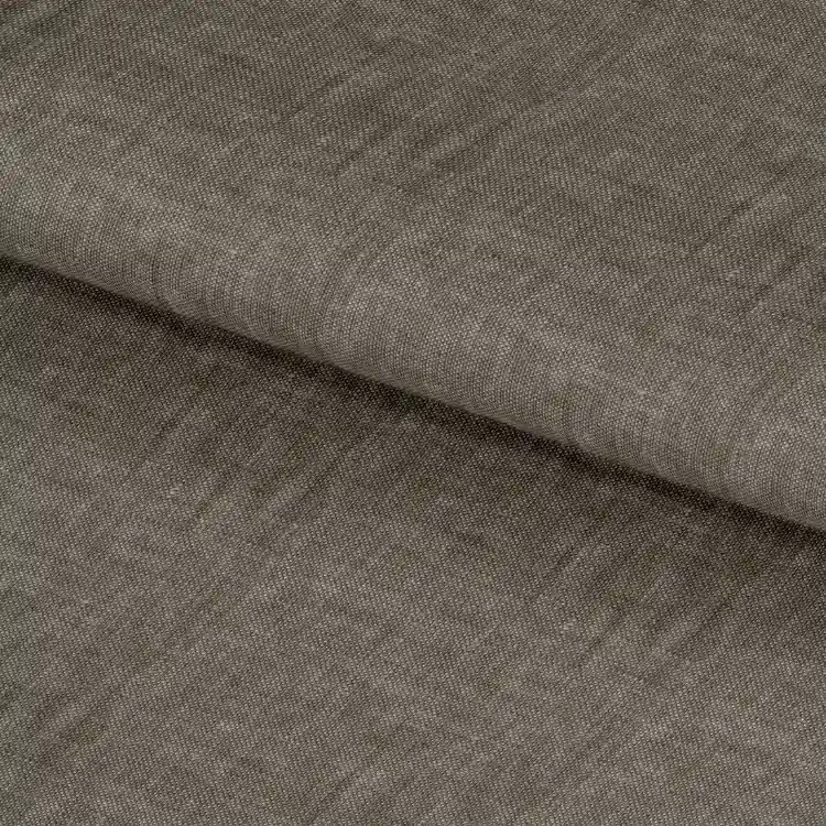 Light Brown Solid Linen