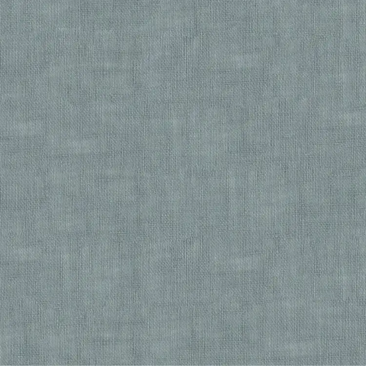 Stone Blue Linen Shirt Fabric