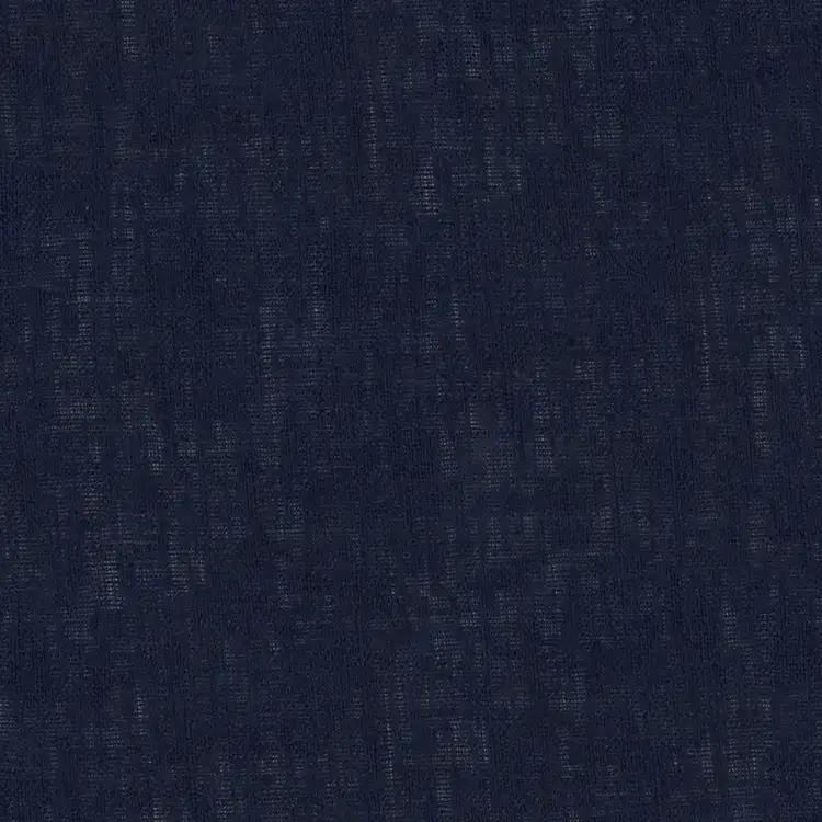Navy Linen Shirt Fabric