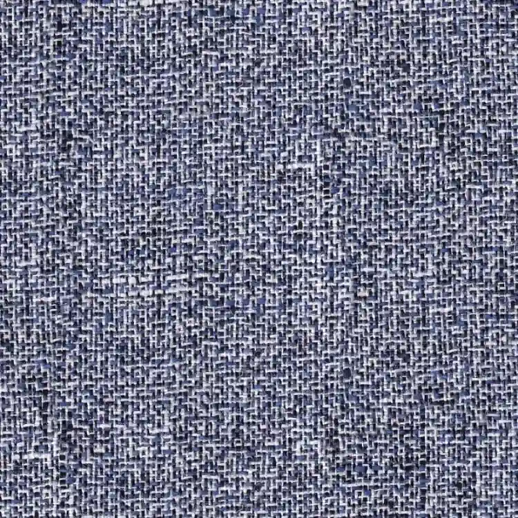 Navy and White Self Texture Linen