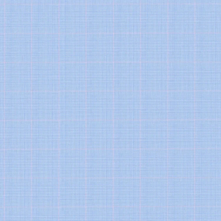 Blue with Pink Checks Shirt Fabric