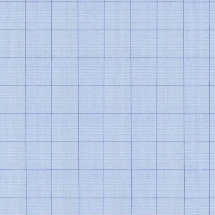 Two Tone Blue Checks Shirt Fabric