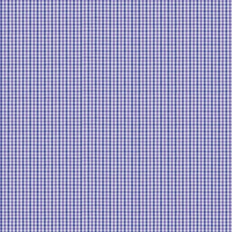 Blue and Purple Small Checks Shirt Fabric