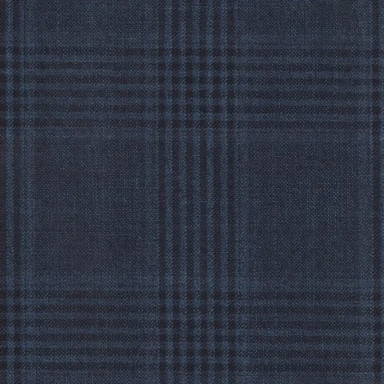 Carbon Blue Plaid
