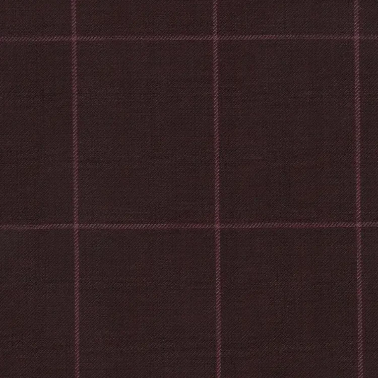 Plum with Pink Windowpane