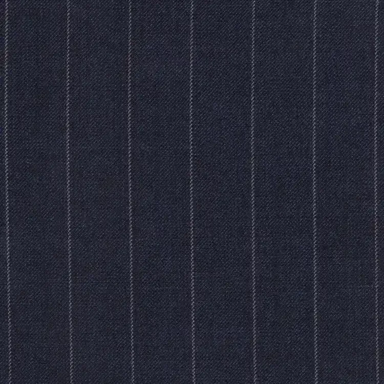 Denim Blue with Gray Stripes