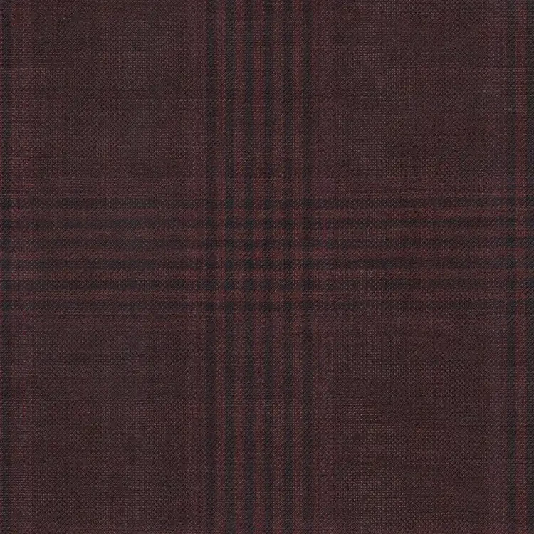 Burgundy Plaid
