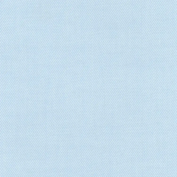 Light Blue Herringbone Shirt Fabric