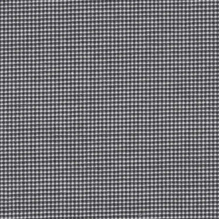 Black with White Dots Shirt Fabric