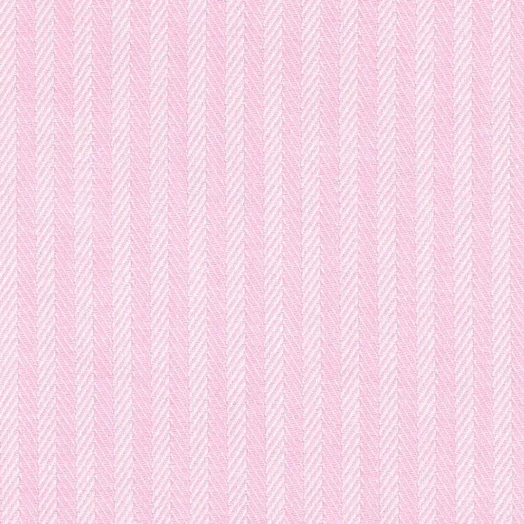 Pink Herringbone Shirt Fabric