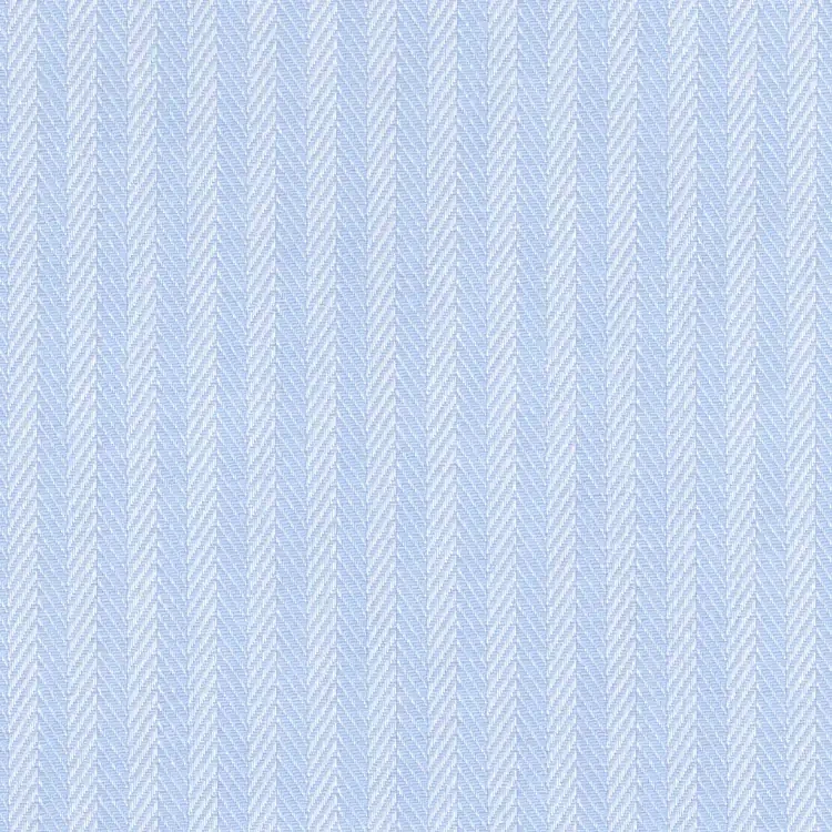 Light Blue Herringbone Shirt Fabric