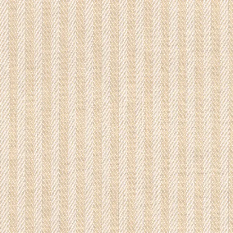 Beige Herringbone Shirt Fabric