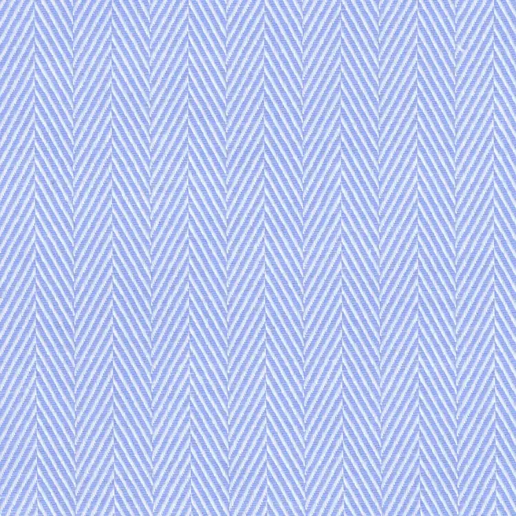 Light Blue Herringbone Shirt Fabric