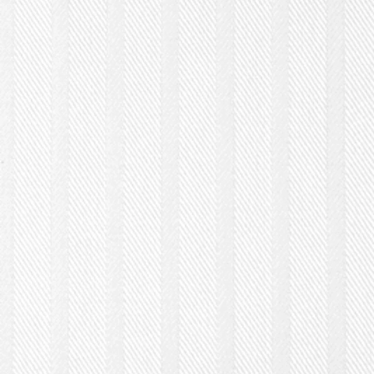 White Self Stripe Shirt Fabric