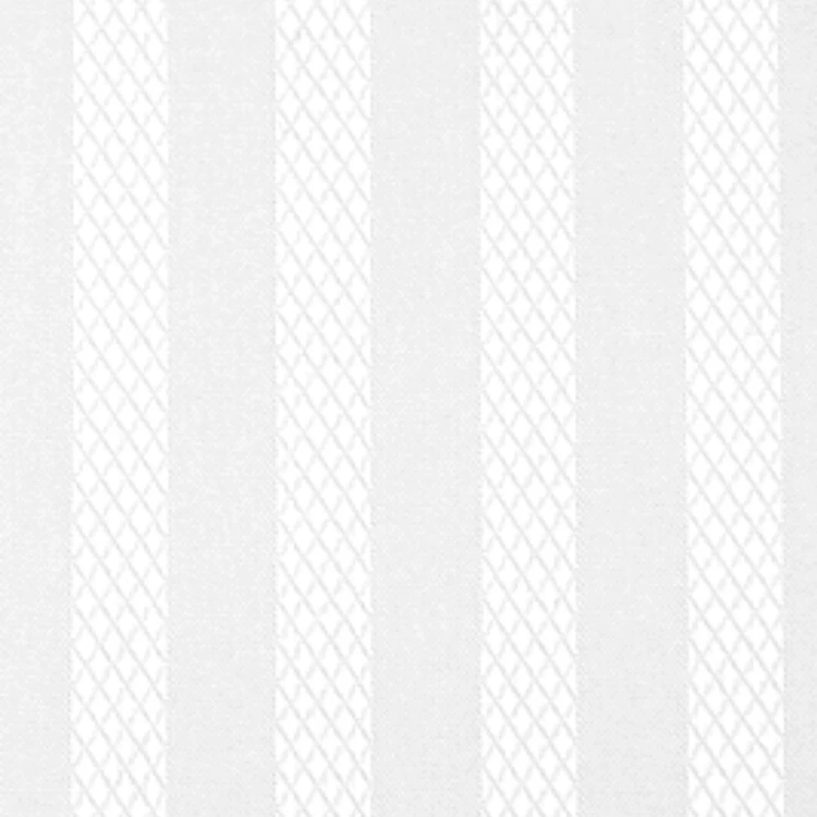 White Self Stripe Shirt Fabric