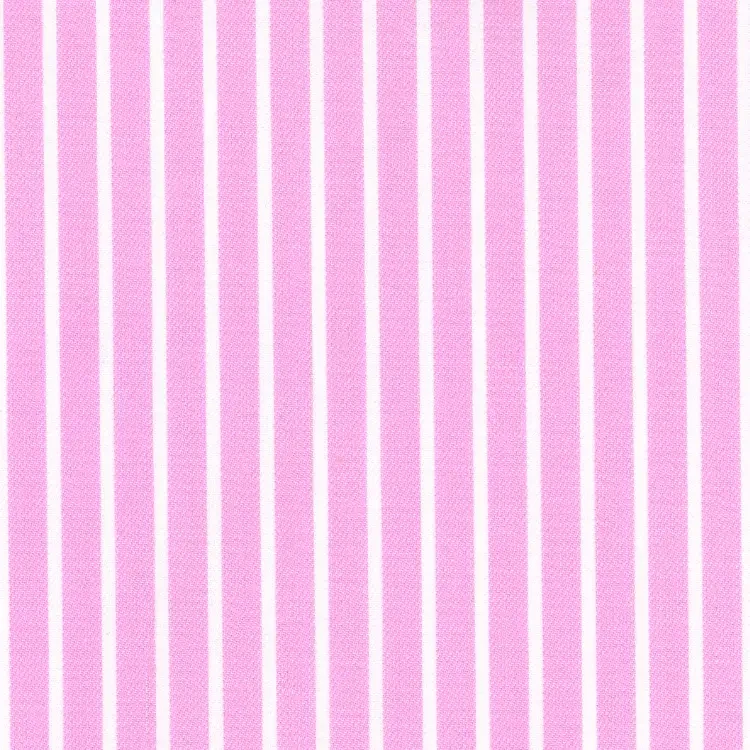 Pink with White Stripe Shirt Fabric