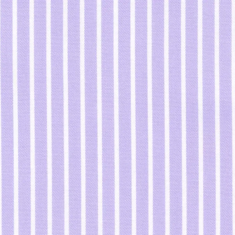 Purple with White Stripe Shirt Fabric