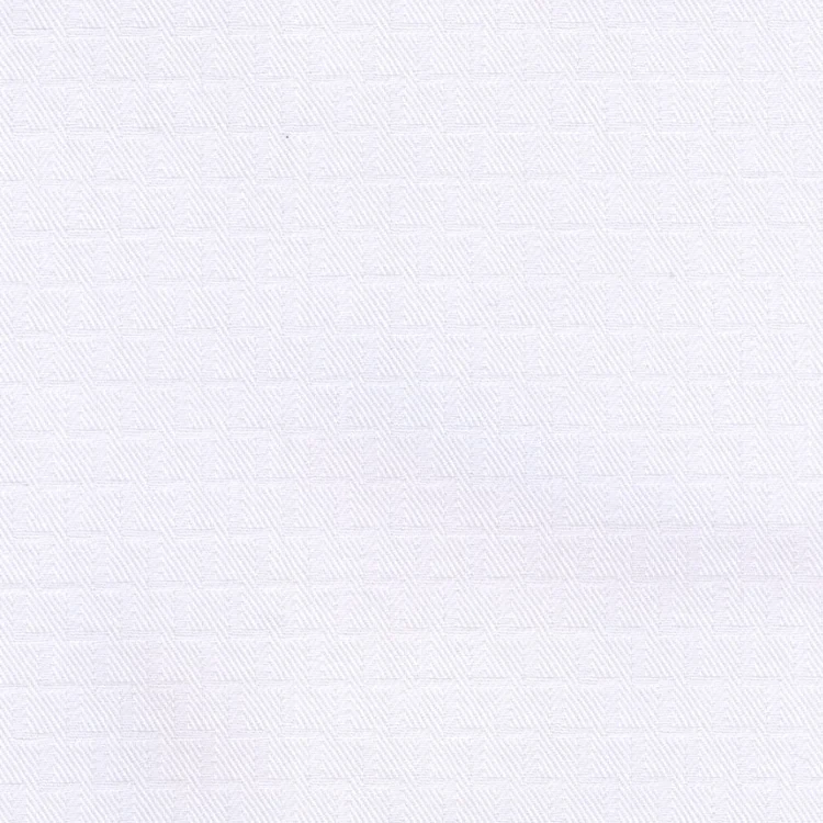 White Stair Design Shirt Fabric