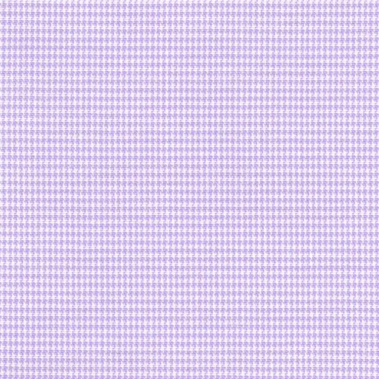 Purple and White Houndstooth Shirt Fabric