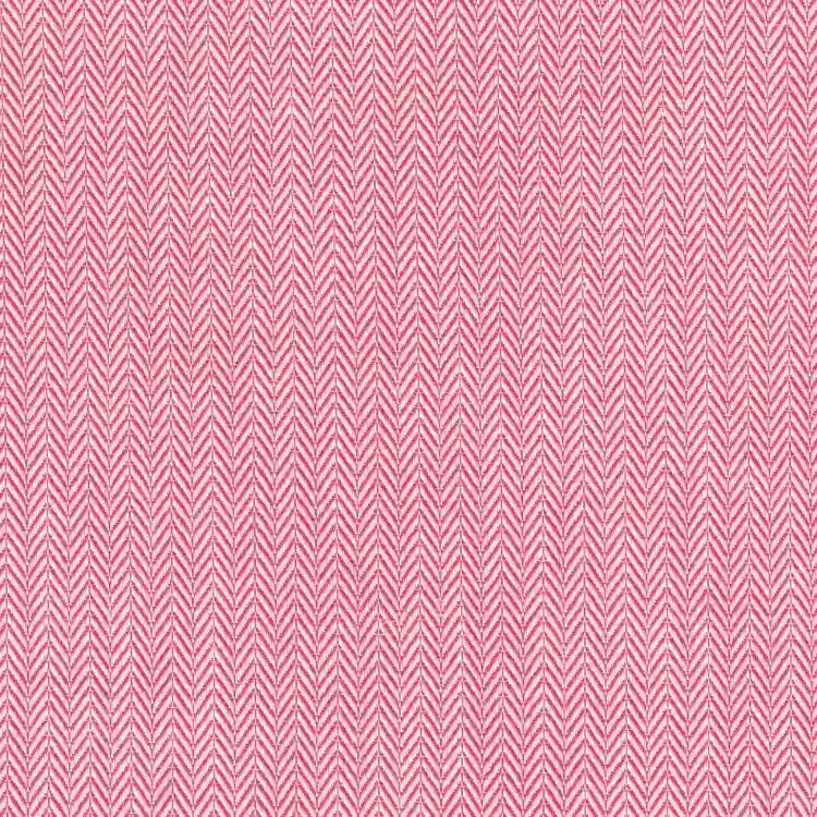 Red Herringbone Shirt Fabric