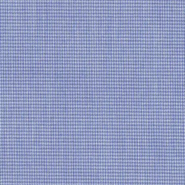 Dark Blue Micro Check Shirt Fabric