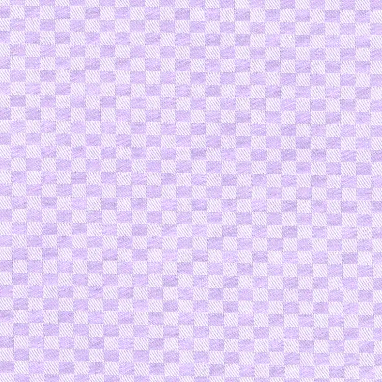 Purple Chessboard Shirt Fabric