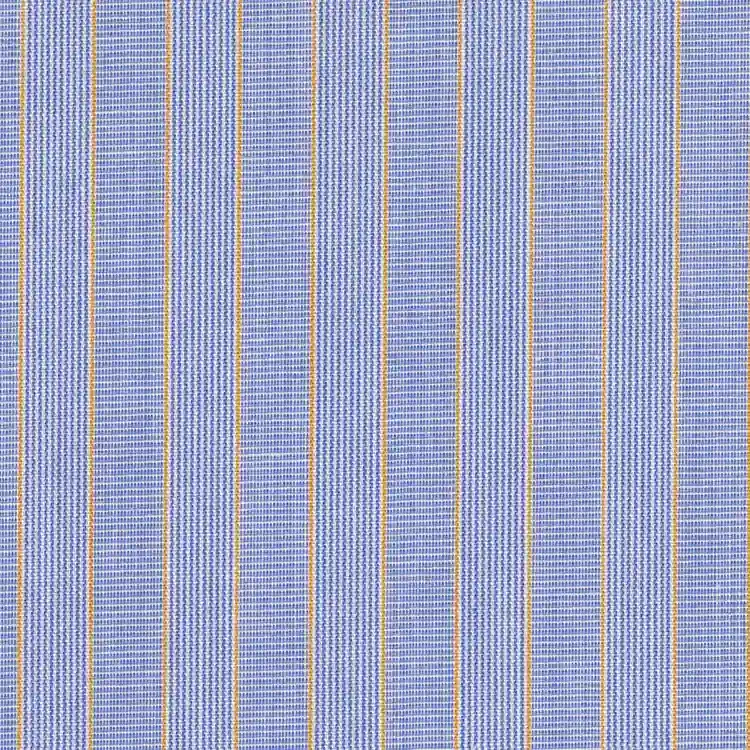 Blue with Yellow Stripe Shirt Fabric