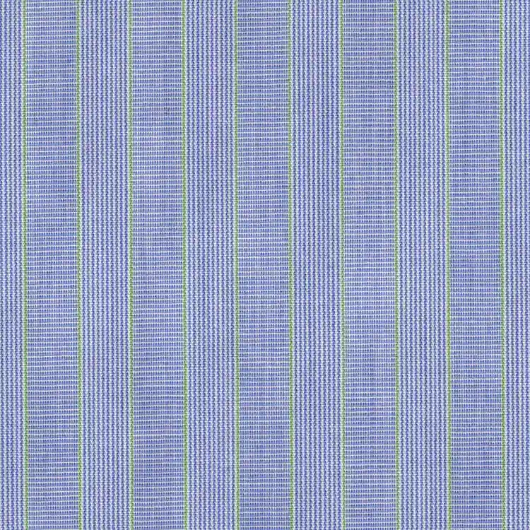 Blue with Green Stripe Shirt Fabric