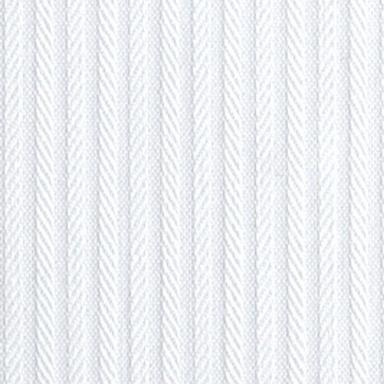 White Small Fishbone Shirt Fabric