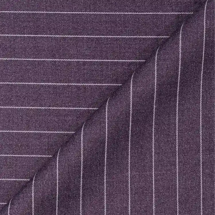 Purple with White Pinstripe