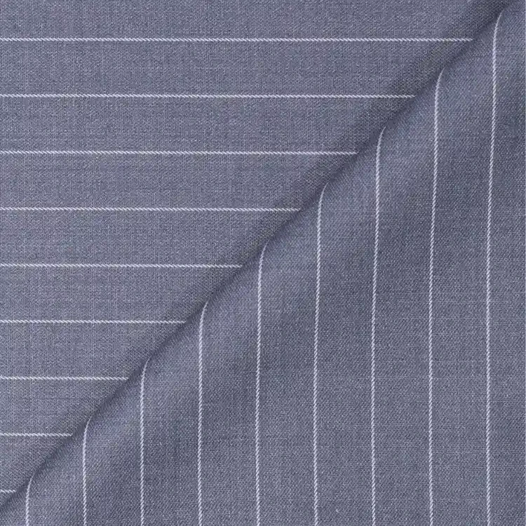 Light Gray with White Pinstripe