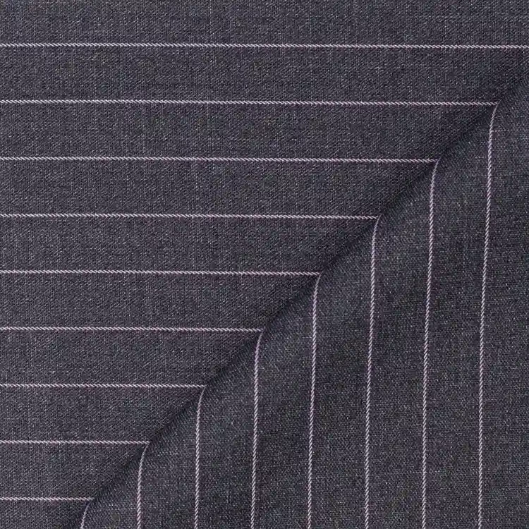 Gray with Pink Pinstripe
