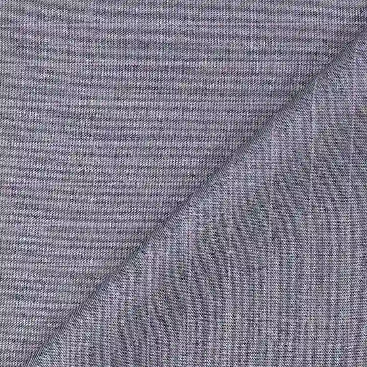 Light Gray with Pink Pinstripe