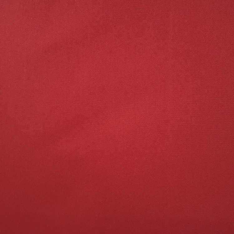 Twill-Red Shirt Fabric