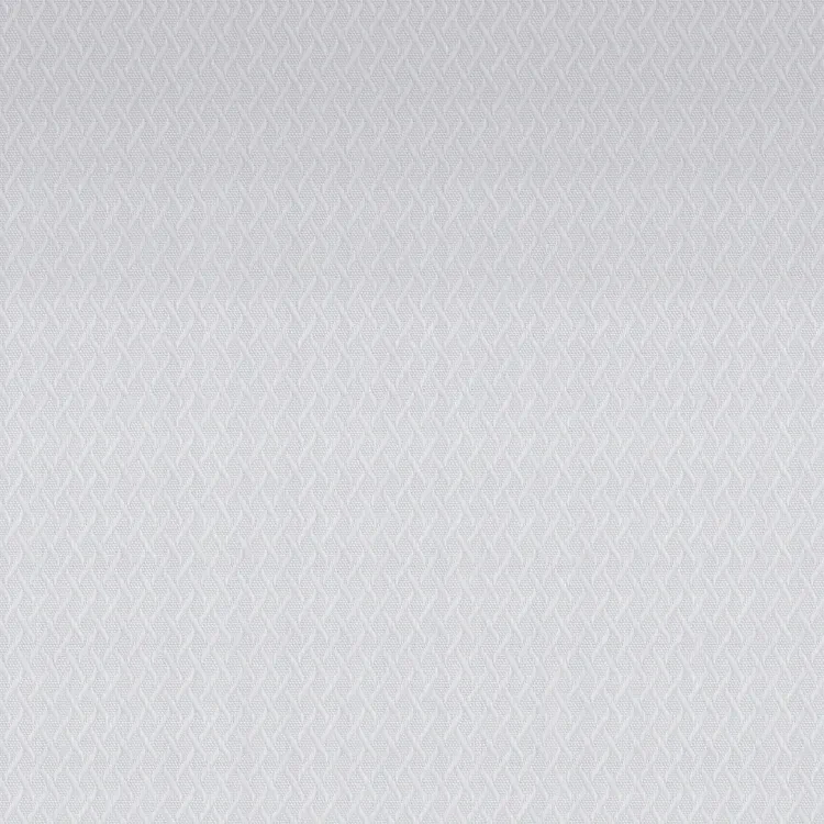 Netted Texture White Shirt Fabric