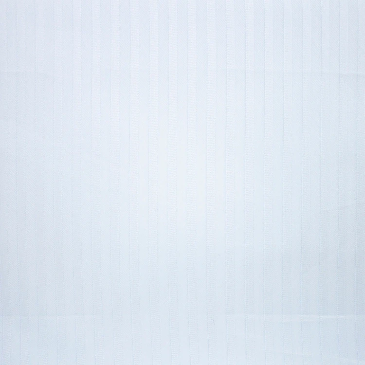 White Selfstripes Shirt Fabric