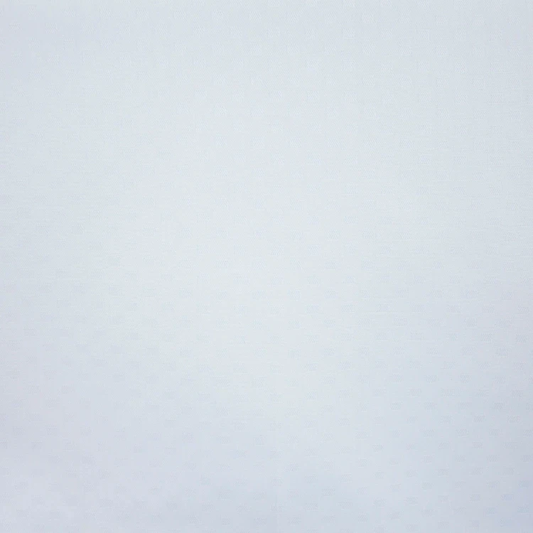 White Selfchecks Shirt Fabric