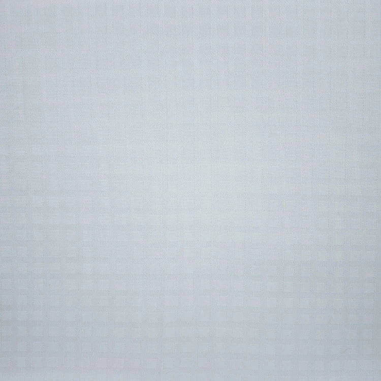 Two Tone White Checks Shirt Fabric