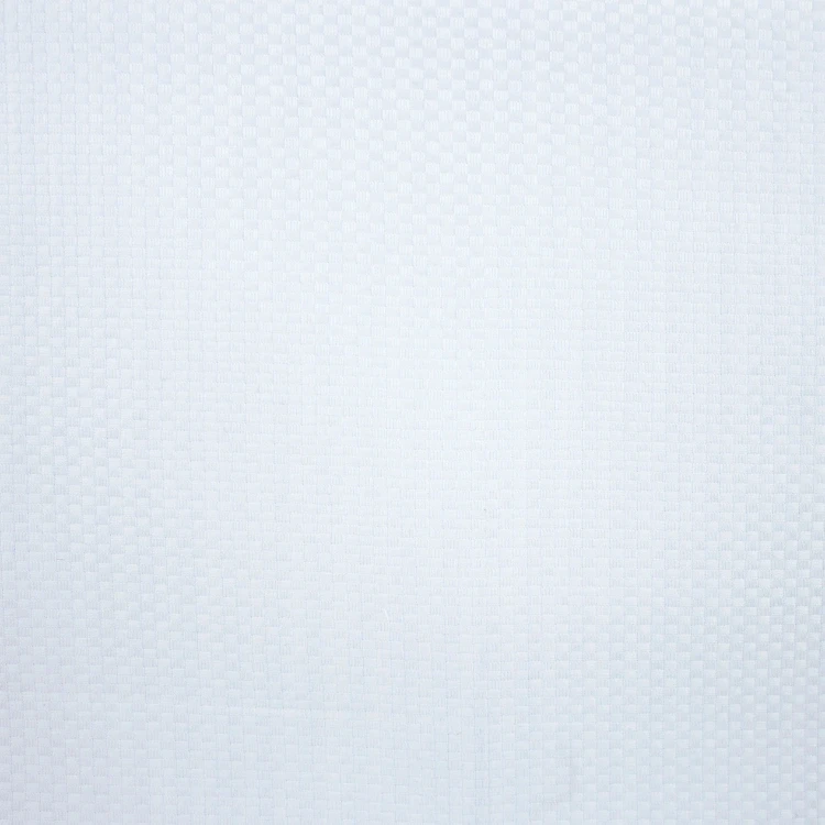 White Small Check Shirt Fabric