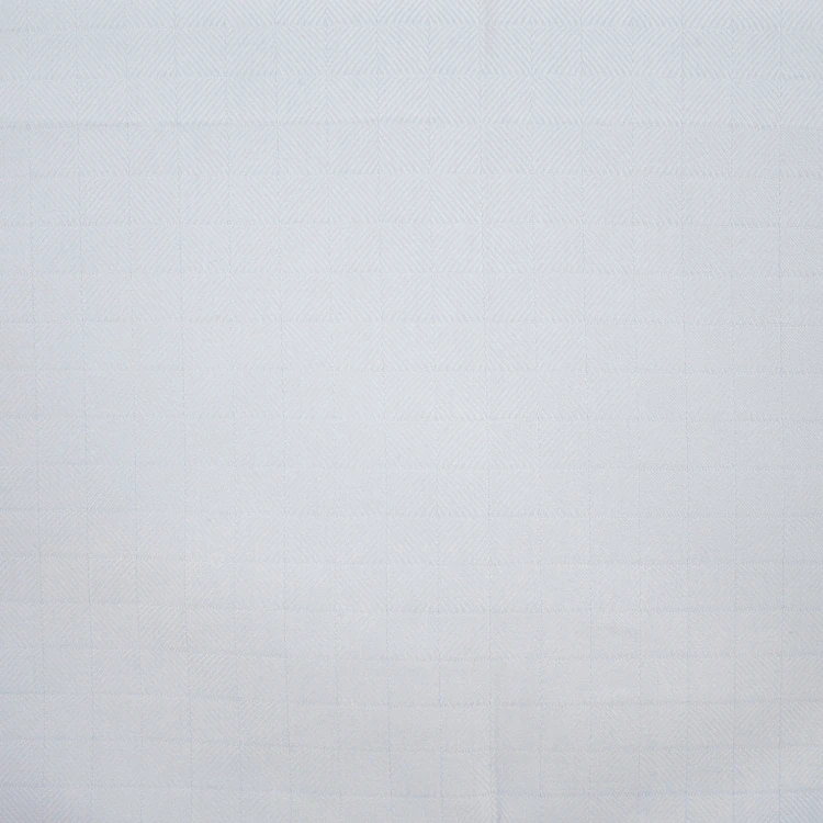 White Check Shirt Fabric