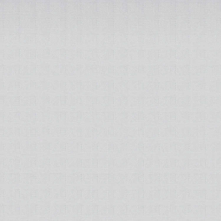 Self Tone White Check Shirt Fabric
