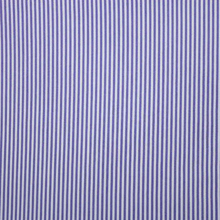 Purple Stripes Shirt Fabric