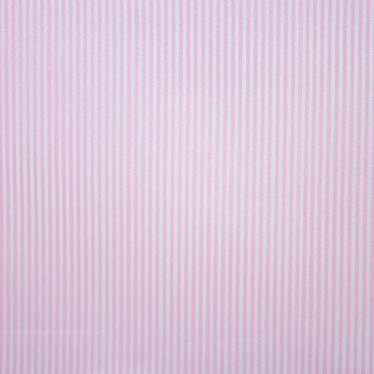 Pink Stripe Shirt Fabric