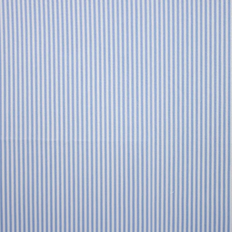 Light Blue Stripe Shirt Fabric