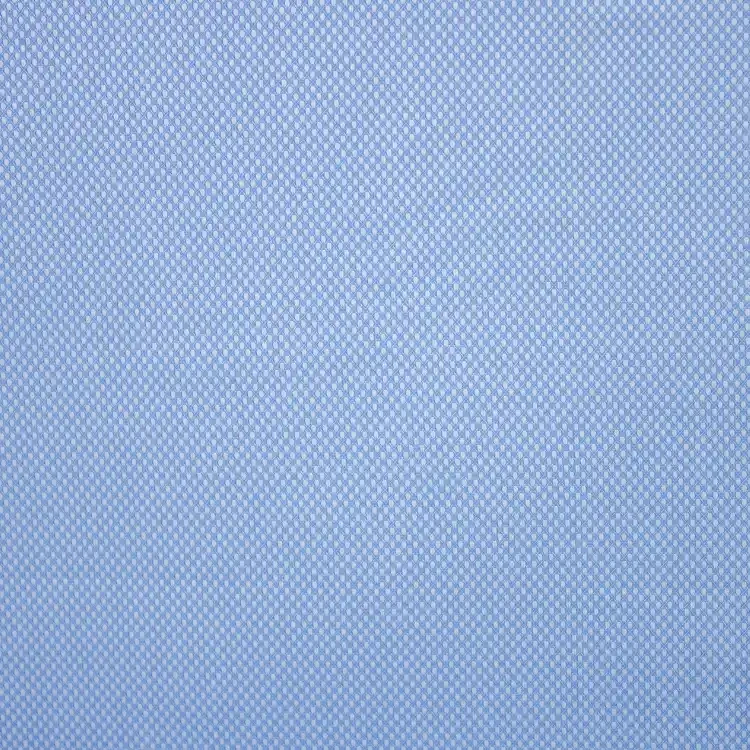 Light Blue In Birdseye Texture Shirt Fabric