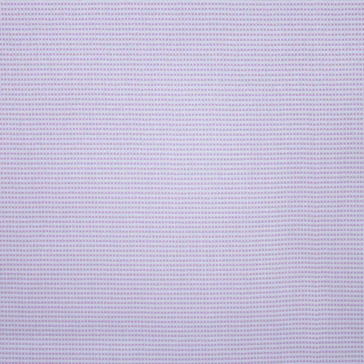 Violet Dotted Check Shirt Fabric