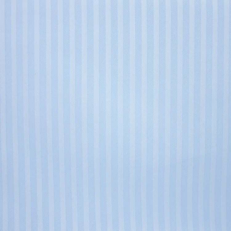 Light Blue Selfstripes Shirt Fabric