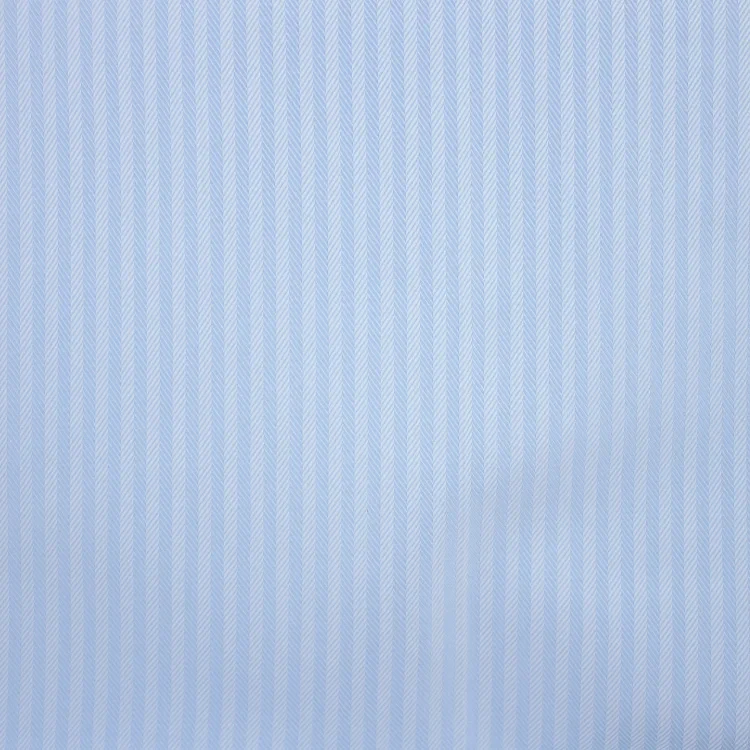 Light Blue Herringbone Shirt Fabric