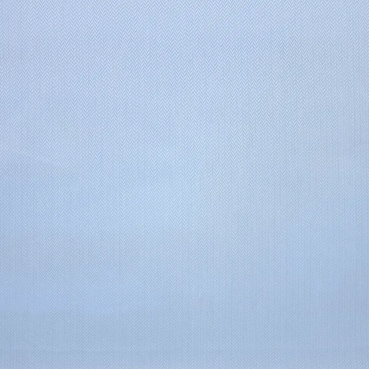 Light Blue Small Herringbone Shirt Fabric